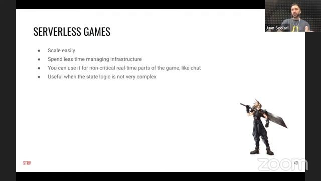 Online Backend Talk: Creating Scalable Multiplayer Games on the Cloud