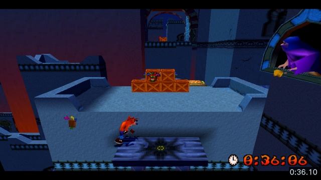 Crash Bandicoot: Warped | Платина - Бег на время | Flaming Passion