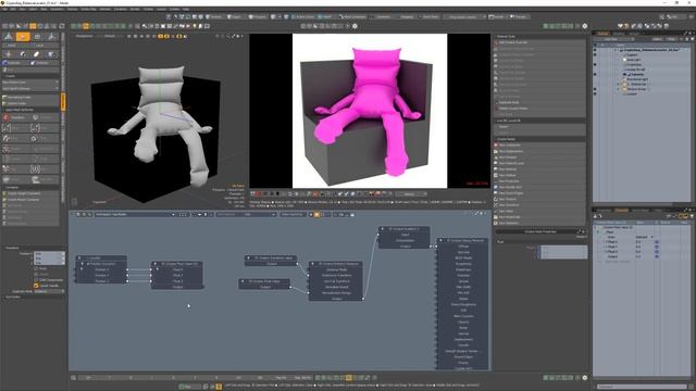 Modo _ Octane Render_ Distance to Locator