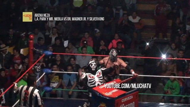 L.A. Park y Mr. Niebla vs Dr. Wagner Jr. y Silver King, en la Arena Neza