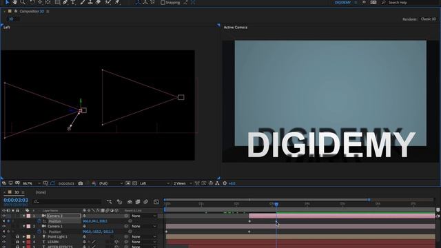 How to Switch Cameras in After Effects