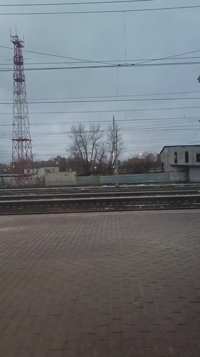 От Новогиреево до Кусково за 15 секунд. Таймлапс под бодрую музыку. 17.01.2025
