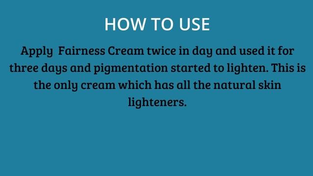 Wow Fairness Cream 50 g – Premium Skin Lightening Cream