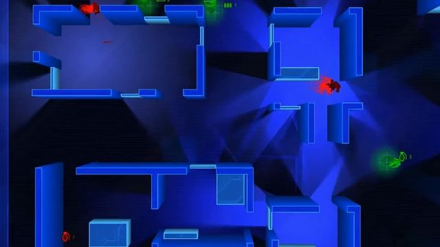 Frozen Synapse: Colax (green) vs markh1991 (red) - Extermination