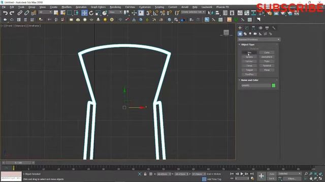 Autodesk 3ds Max Modern Coffee Table Modeling