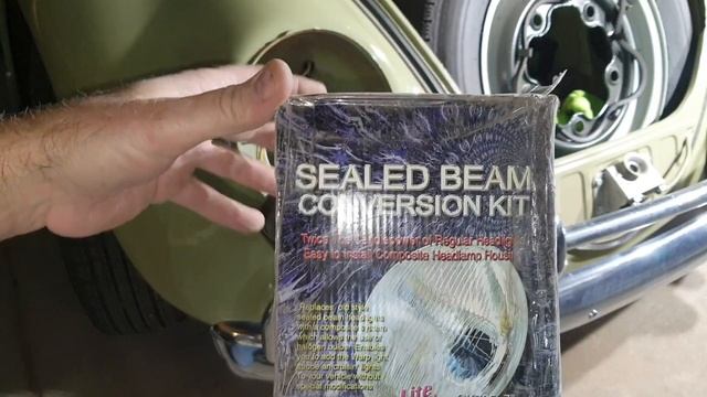 6v LED HEADLIGHT conversion FAIL?