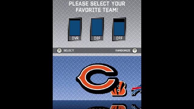 Madden NFL 09 (NDS) Gameplay