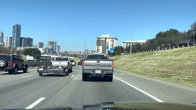 Driving in Austin, Texas - The University of Texas