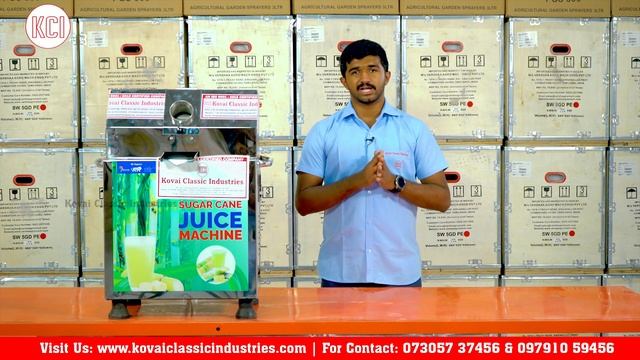 Sugar Cane Juice Machine | Sugarcane Juicer Machine Price | Karumbu Juice Machine | KCI