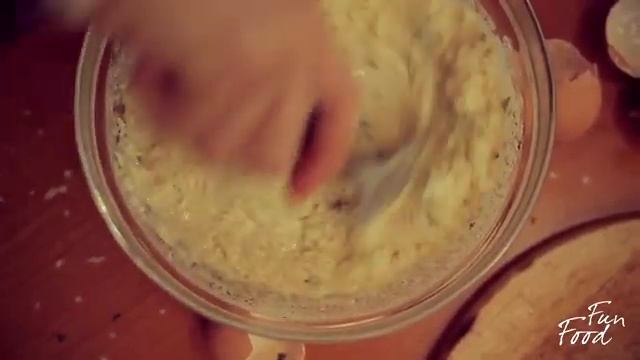 Омлет-суфле с ветчиной и сыром пошаговый рецепт