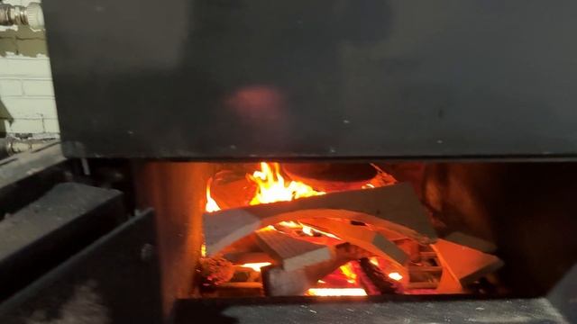 Пеллетор работа на дровах