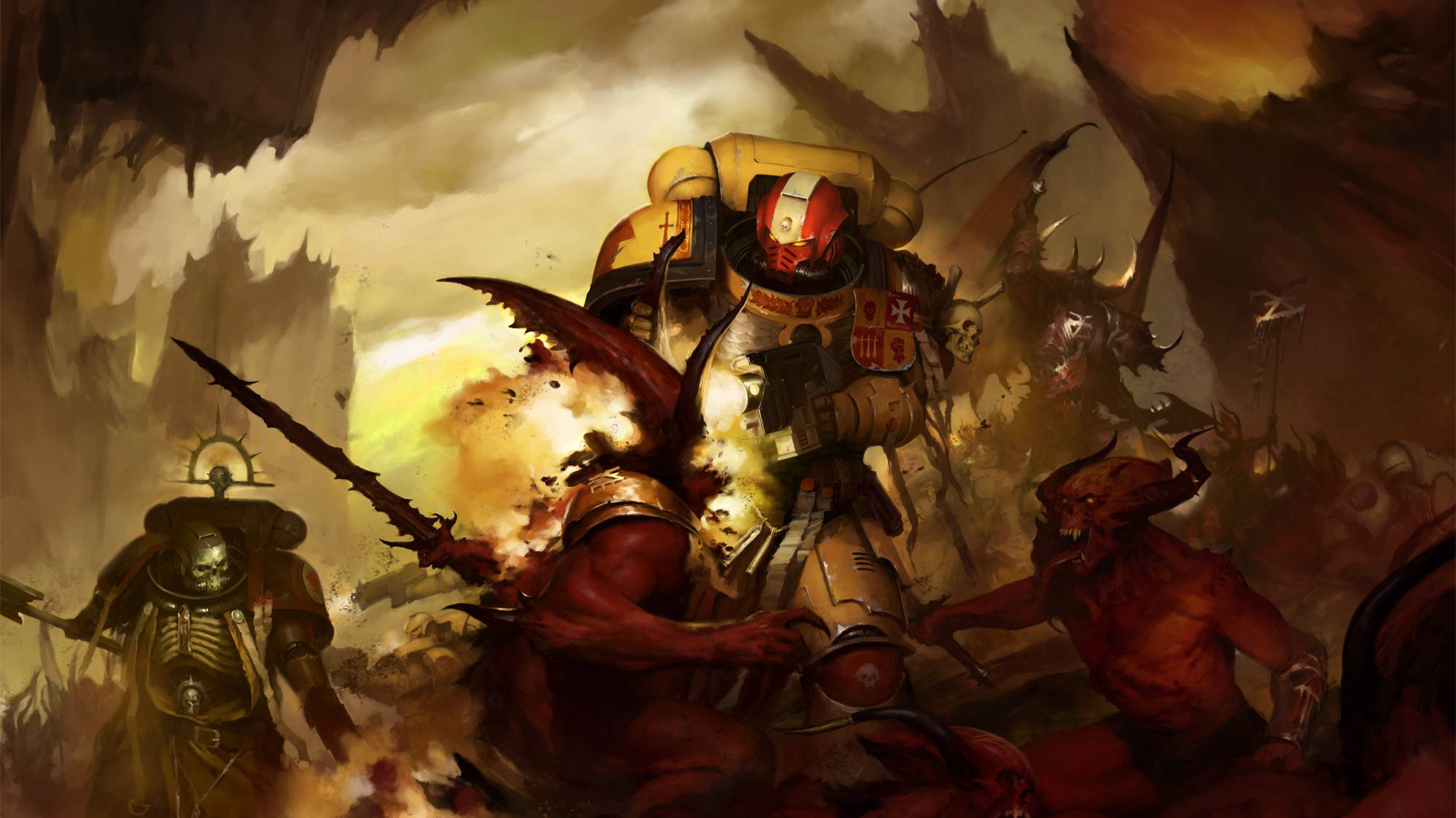 Warhammer 40,000 Space Marine 2 под музыку №2