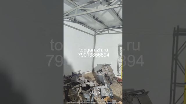 Быстровозводимое здание из сэндвич панелей, ТопГараж