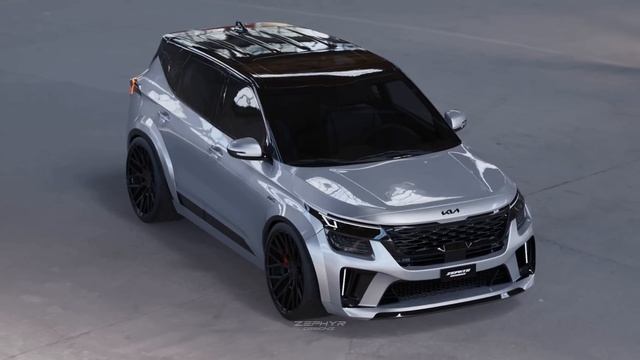 KIA Seltos 2023 в обвесе