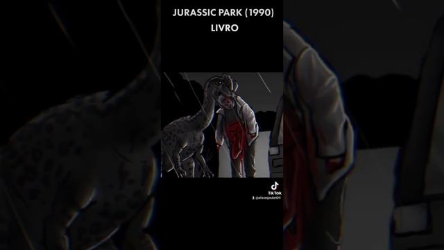 Jurassic Park (1993) Filme. Jurassic Park (1990) Livro. Jurassic Terror.
