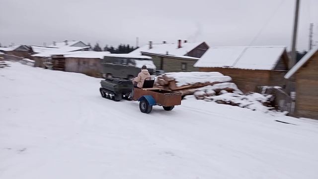 Самоделки для тайги. Обзор мотобуксировщиков.Часть 2. Продолжение.