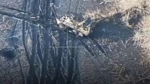Шикарные кадры уничтожения бронетехники противника в Курской области !!!