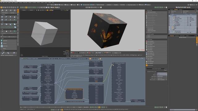 Modo _ Octane Render_ Add, Multiply and Subtract Nodes
