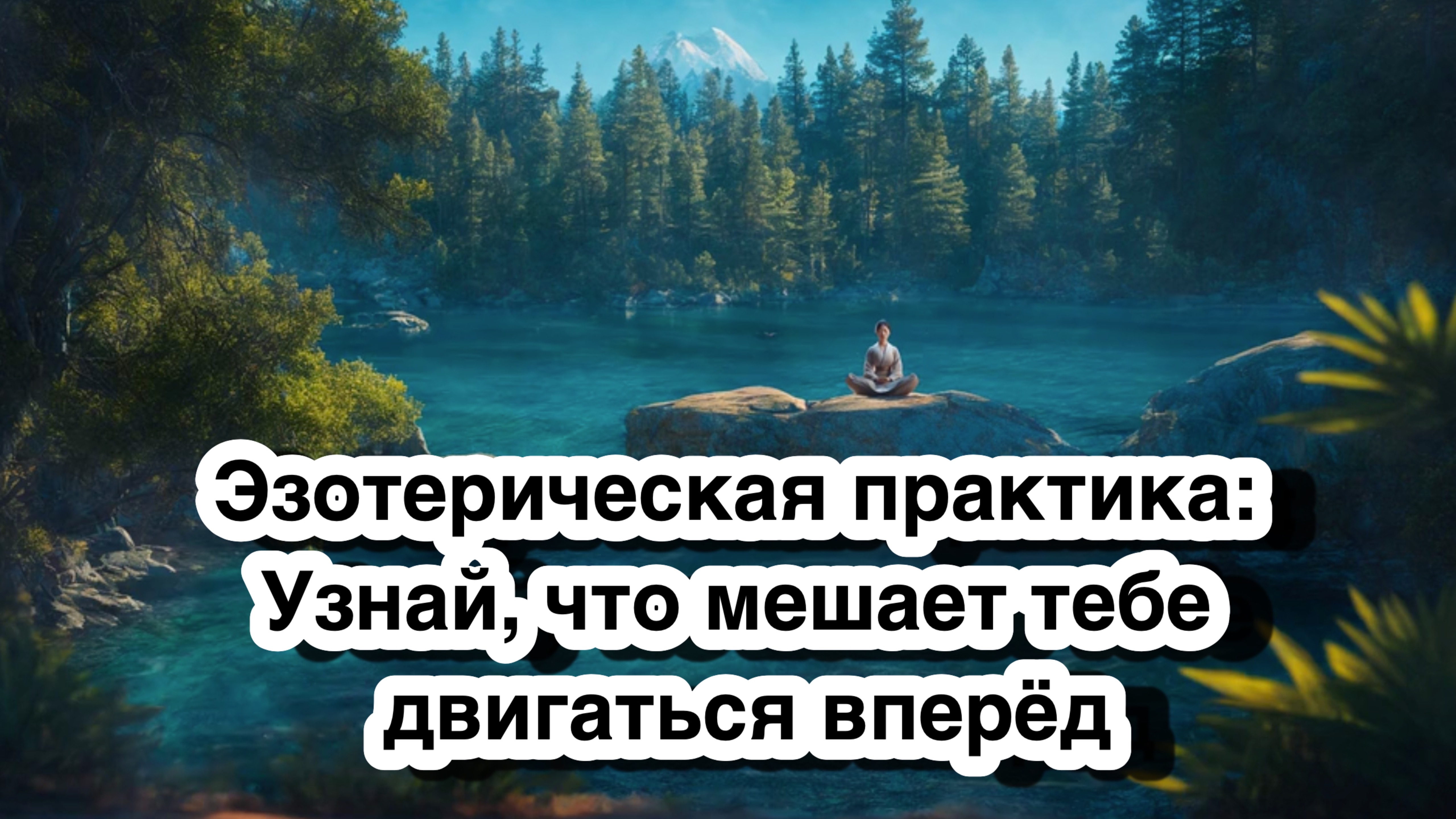 Эзотерическая практика: Узнай, что мешает тебе двигаться вперёд
