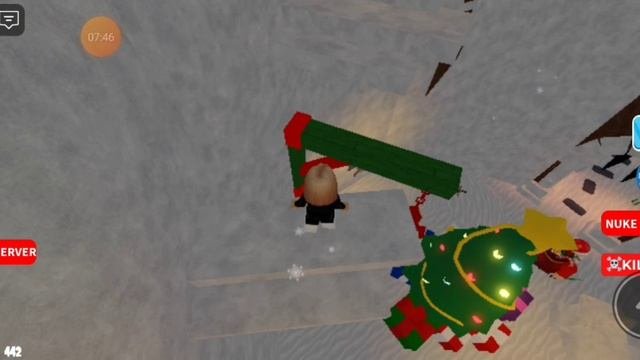 Roblox, побег от Санта-Клауса Барри
