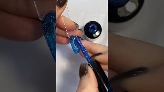 Светоотражающий гель-лак blue от Gel Nail