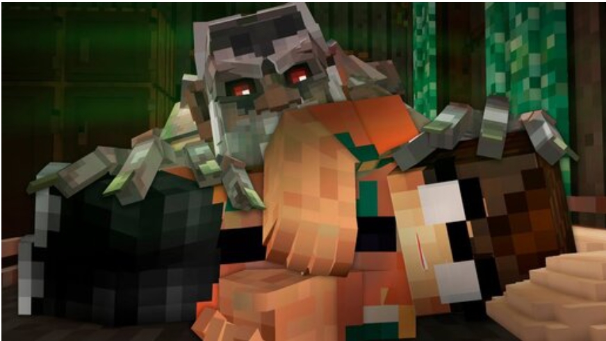НОЧЬ С ДОМОВЫМ - Страшилки Minecraft
