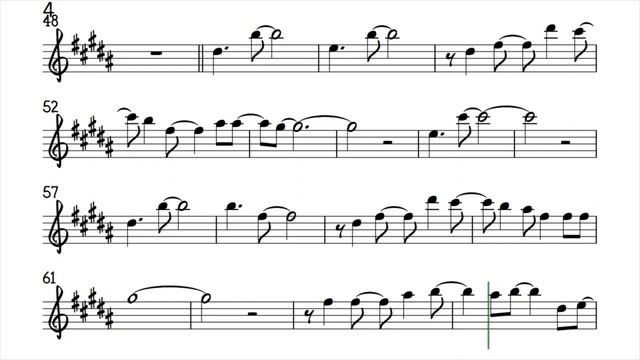 Heart of Mine Alto Sax Original Key Sheet Music Backing Track Play Along Partitura_720p