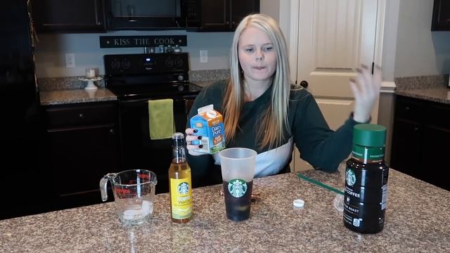 HOW TO MAKE STARBUCKS ICED COFFEE AT HOME