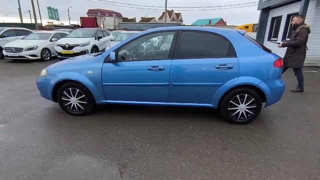 Chevrolet  	Lacetti	2008	голубой	XUUNA486J80028414