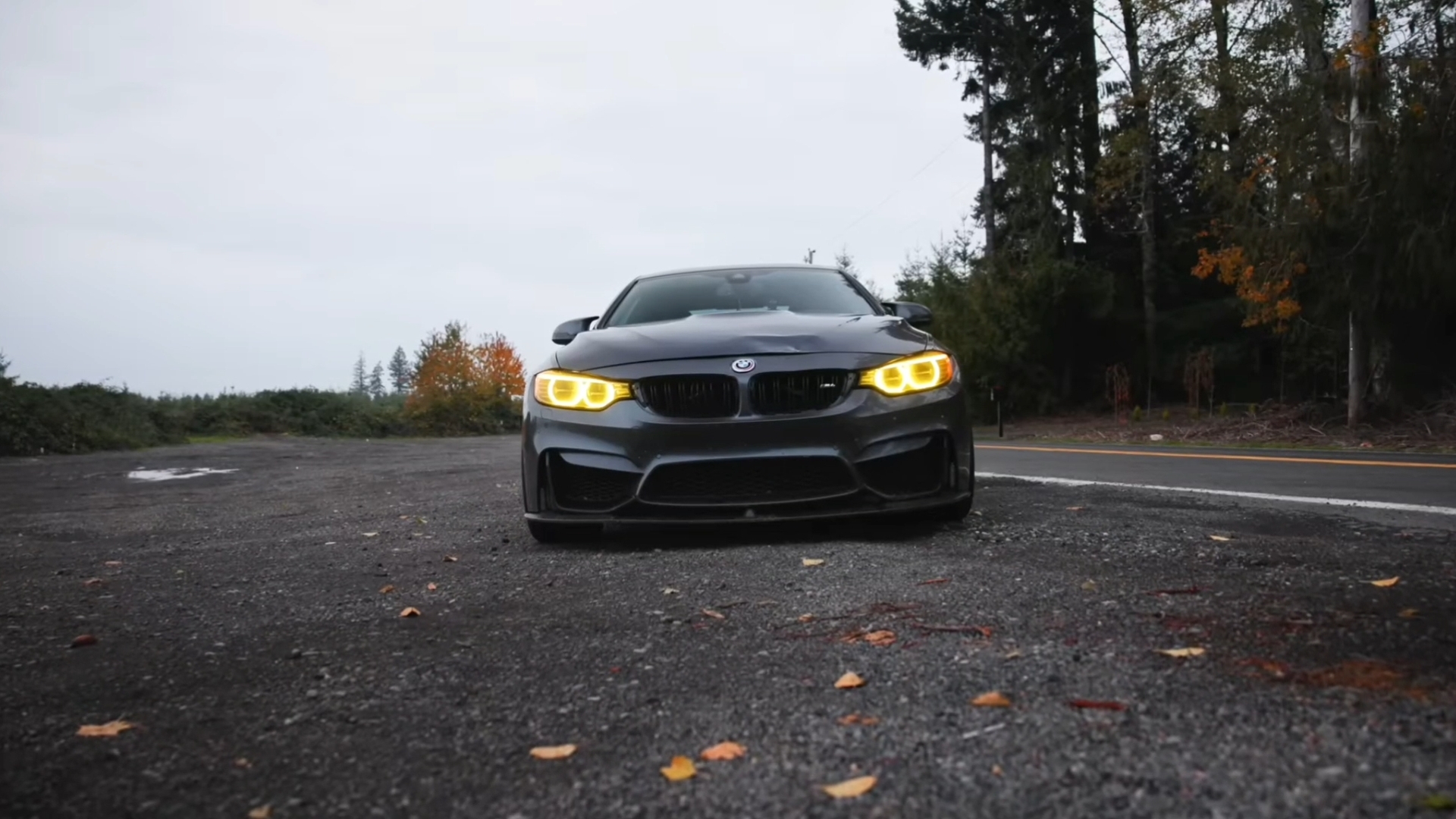 Легкий дрифт и покатушки на BMW M4 F82