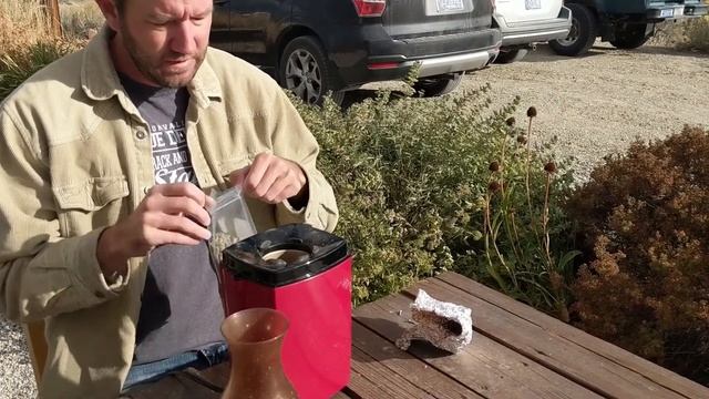 How to roast coffee at home with a popcorn popper.