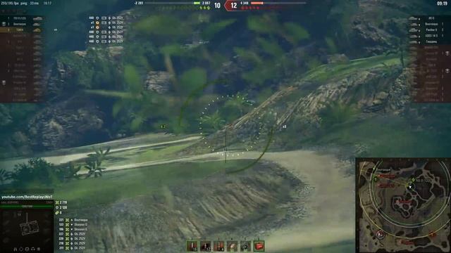Мир танков. WOT. Бой на T26E4. Взял 8 фрагов и 6К урона.СУПЕР ФОРТУНА для  Super Pershing