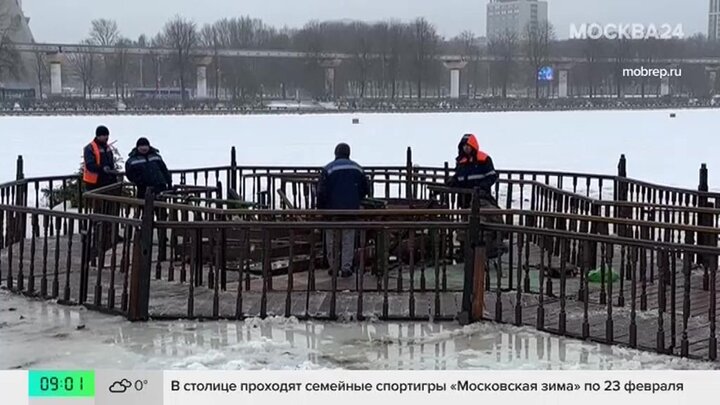 Места для крещенских купаний оборудовали с учетом особых требований к безопасности