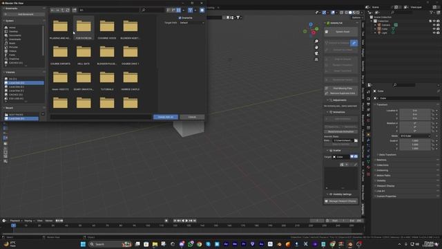 4. How to install Blender Kit