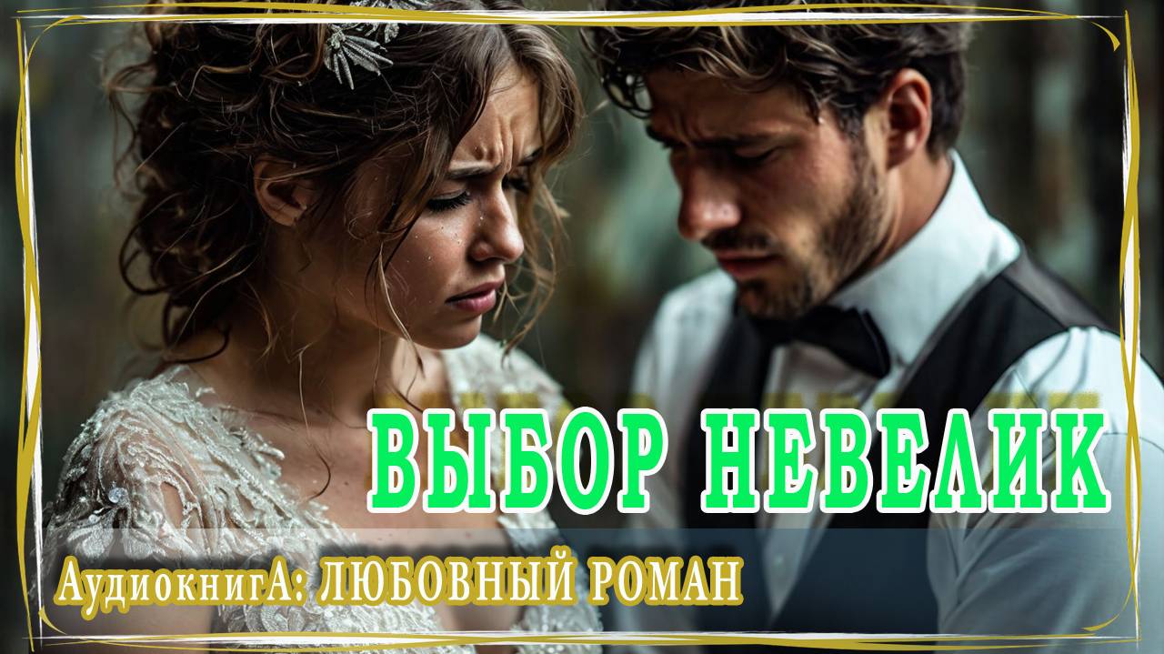 АУДИОКНИГА ЛЮБОВНЫЙ РОМАН: ВЫБОР НЕВЕЛИК