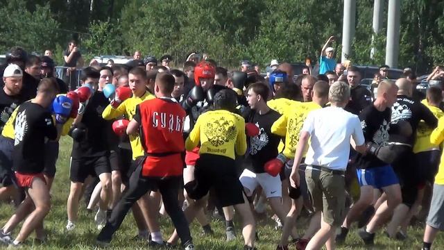 Стеношный бой 500х500 (кулачный бой "стенка на стенку")