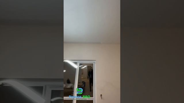 монтаж натяжного потолка