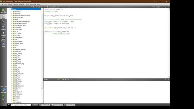 Qt subdirs часть 2 разделение на подпроекты с библиотеками статика динамика