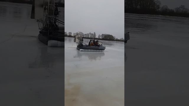 Аэролодка Дракон 380 24 sair  с поддувом , полная загрузка , видео от клиента