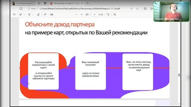 Свой в Альфе для пенсионеров.