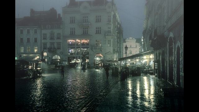 Ночной дождь.  Музыка Сергея Чекалина. Night rain. Music by Sergei Chekalin.