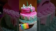 unicorn vs lol susun|| kue ultah susun#shorts