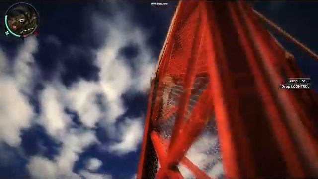 Just Cause 2 Death on tower