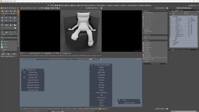 Modo _ Octane Render_ Connections from Modo Channels