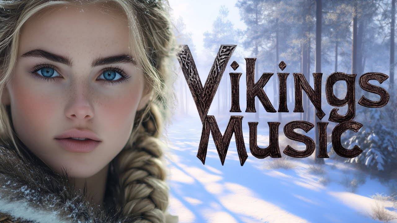 NORDIC MUSIC Relaxing Melodies With Beautiful Female Vocals  Stunning Visuals Inspired By VIKINGS