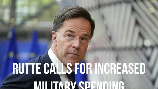 Rutte calls for increased military spending