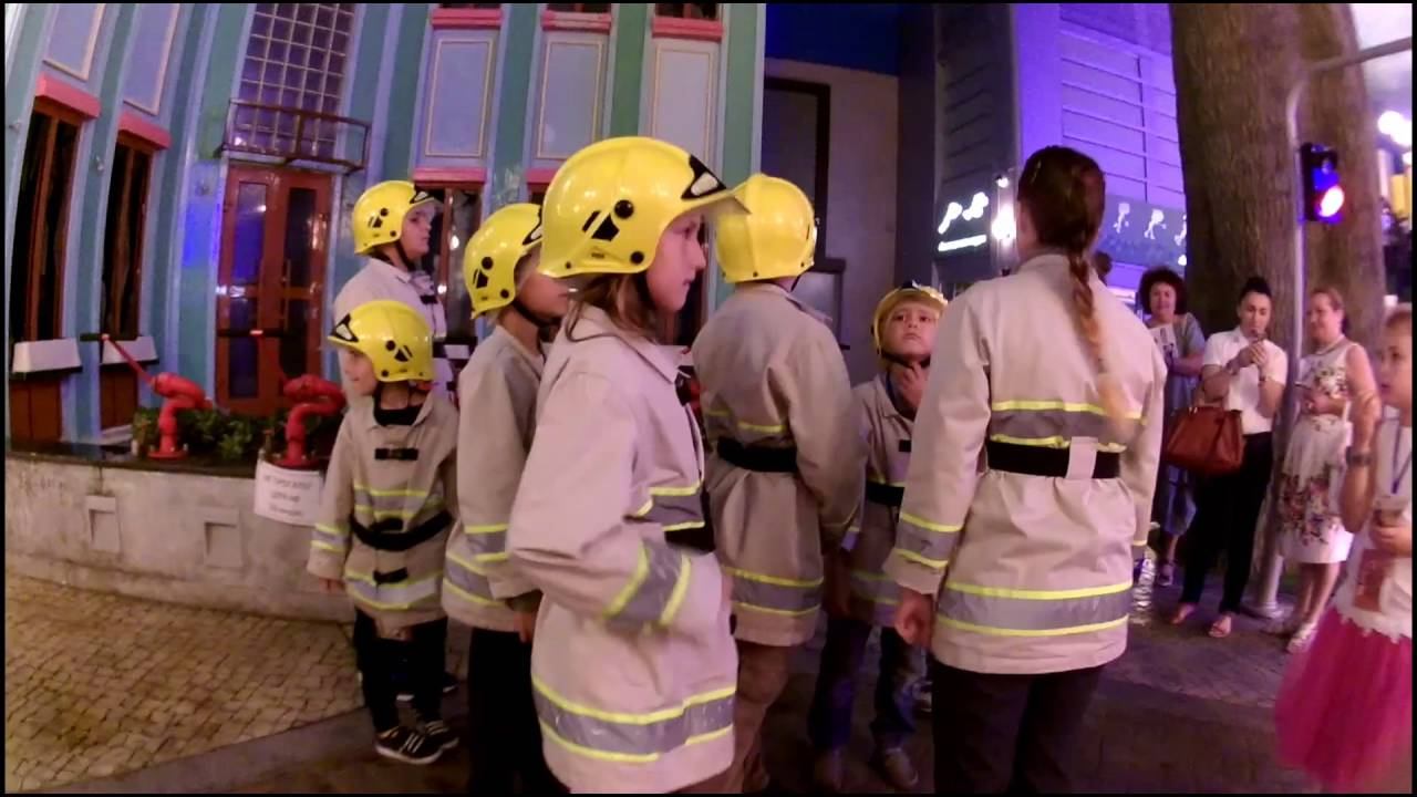 ВЛОГ Кидзания ( Kidzania ) Пожарная команда