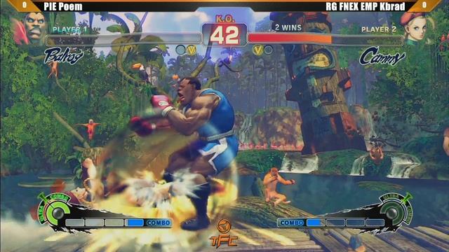 SSF4 AE2012 Top 8 PIE Poem vs RG FNEX EMP Kbrad - The Fall Classic Tournament