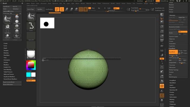 Intro to ZBrush 022 - Clip, Trim, and Slice Curve Modifiers! Use the right modif