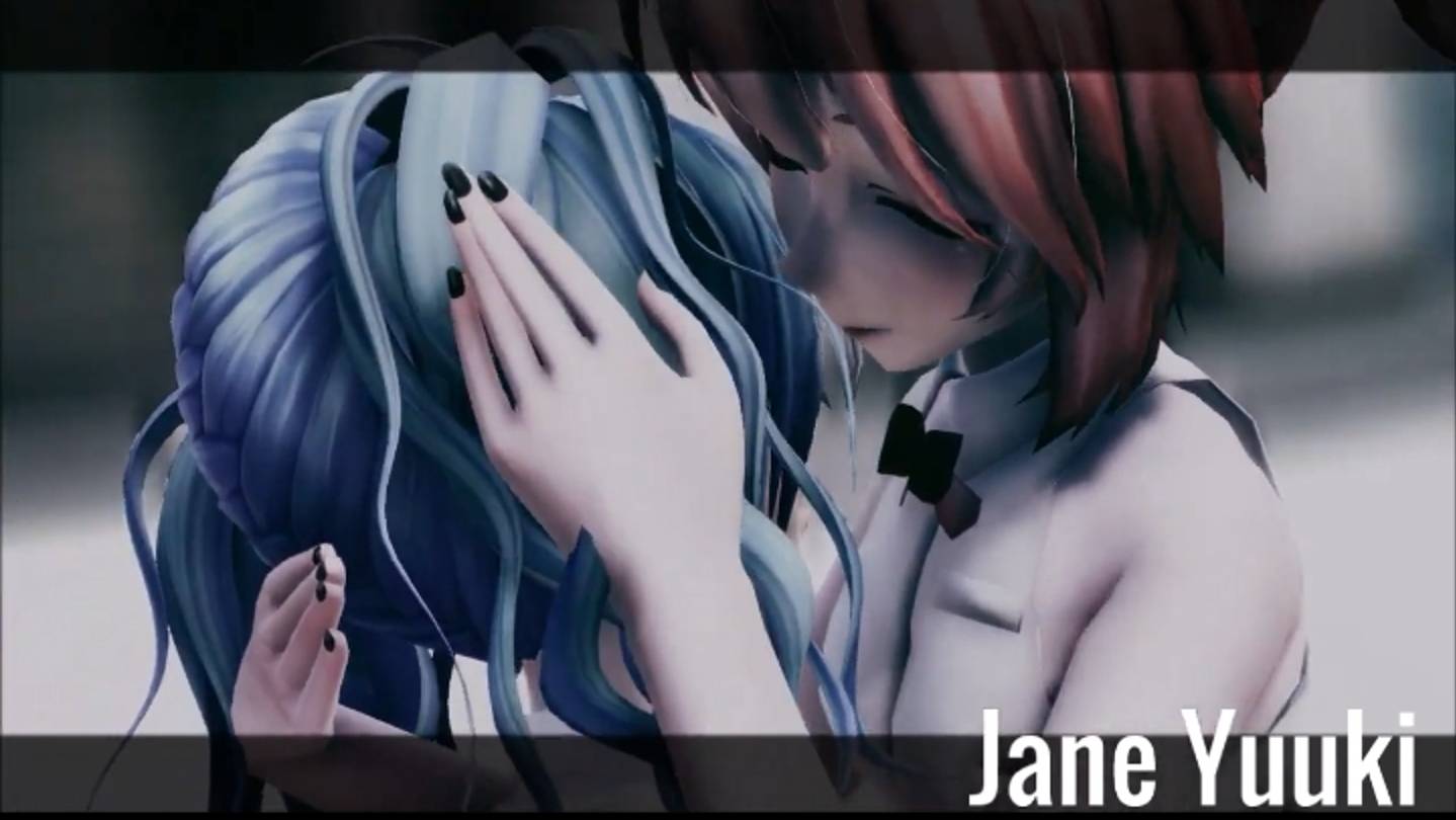 НЕ ПОЛНОСТЬЮ【MMD  DL】НАС НЕ ДОГОНЯТ Hatsune  Miku and Kasane Teto